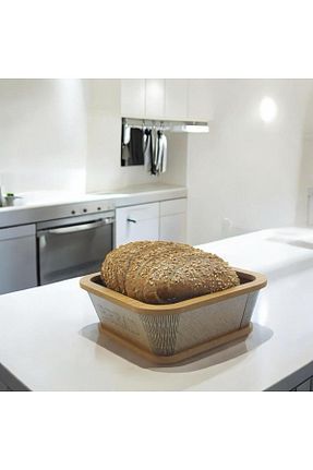 جعبه / سبد نان رنگی چوب Süper Home - کد 937882053
