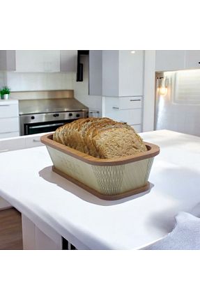 جعبه / سبد نان رنگی چوب Süper Home - کد 937883942