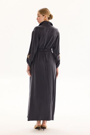 لباس حجاب طوسی زنانه رگولار Missemramiss - کد 937890703