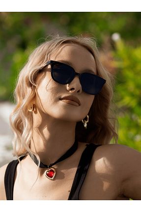 عینک آفتابی مشکی زنانه 60 Angel Eyes - کد 929667196