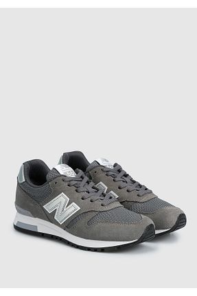 کفش اسنیکر طوسی زنانه بند دار New Balance - کد 691098970
