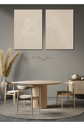 محصول دکوراسیون دیوار نباتی اکریلیک MAİNTHEAHOME - کد 921932565