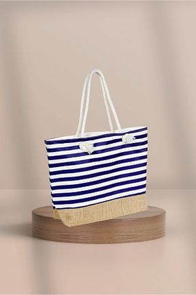 کیف ساحلی رنگی زنانه پارچه ای Nova Line Design - کد 938145279