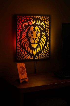محصول دکوراسیون دیوار مشکی چوب OYART&DESIGN - کد 937958875