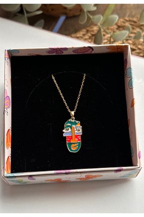 گردنبند استیل ( فولاد ) رنگی زنانه استیل (فولاد) The Simu - کد 937959739