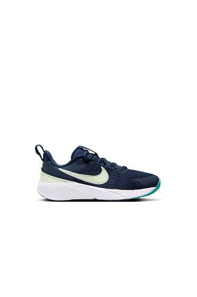 کفش پیاده روی سرمه ای بچه گانه پارچه ای Nike - کد 938149736