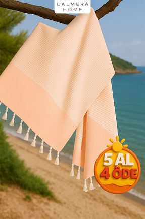 پشتمال نارنجی پنبه ای Calmera - کد 933924859