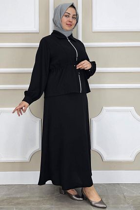 ست بالاتنه و پائین تنه حجاب رنگی زنانه رگولار PYS - کد 938003145