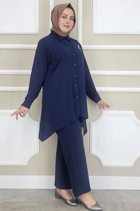 ست بالاتنه و پائین تنه حجاب رنگی زنانه رگولار PYS - کد 938003031