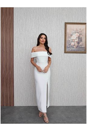 لباس سفید زنانه بافتنی ESRAHELVACI - کد 813482103