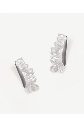 گوشواره جواهر طوسی مروارید Yargıcı - کد 929771820