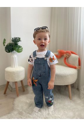 سالوپت آبی بچه گانه رگولار Mişsa Bebe - کد 904423025