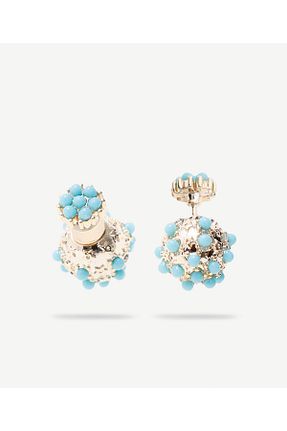 گوشواره جواهر طلائی Yargıcı - کد 925143946