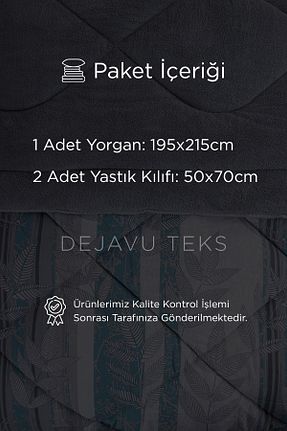 لحاف دونفره آبی 195 x 215 dt dejavu.teks - کد 938013744