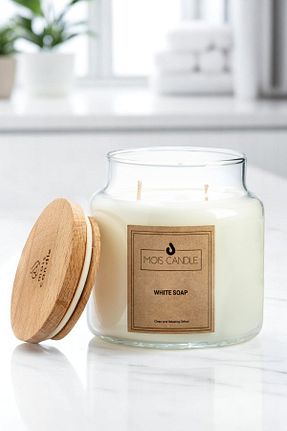 شمع نارنجی 1 پارچه Mois Candle - کد 673829648