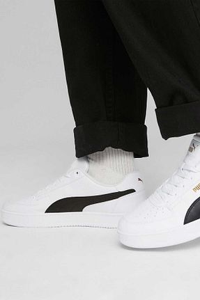 کفش اسنیکر سفید زنانه بند دار Puma - کد 919997107
