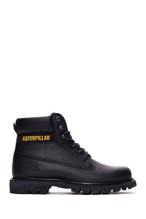 بوت / نیم بوت مشکی مردانه چرم خالص Caterpillar - کد 48300574