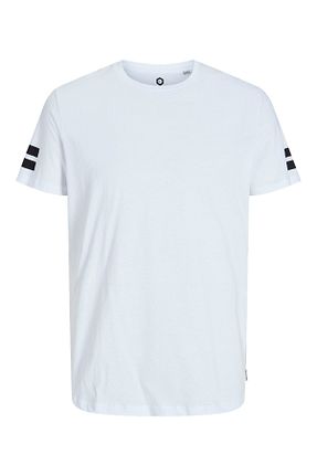 تیشرت سفید مردانه رگولار Jack & Jones - کد 639935