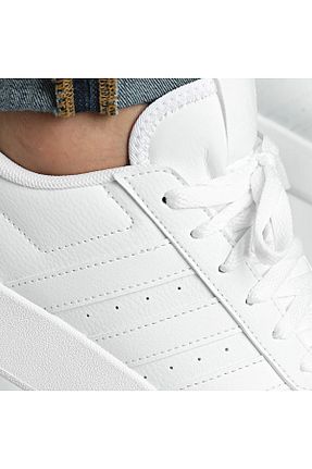 کفش اسنیکر سفید مردانه بند دار adidas - کد 831379119