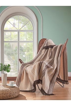 پتو تکنفره بژ پنبه ای Vicuna Home - کد 938079534