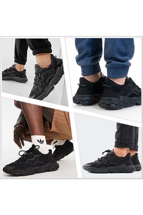 کفش اسنیکر مشکی زنانه بند دار adidas - کد 831299118