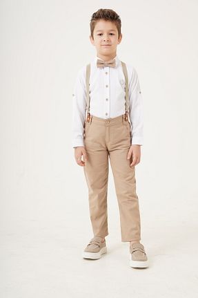 ست بالاتنه و پائین تنه سفید بچه گانه بافتنی Esterella - کد 797837987
