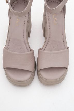 صندل نباتی زنانه پاشنه پلتفرم luvishoes - کد 938094991