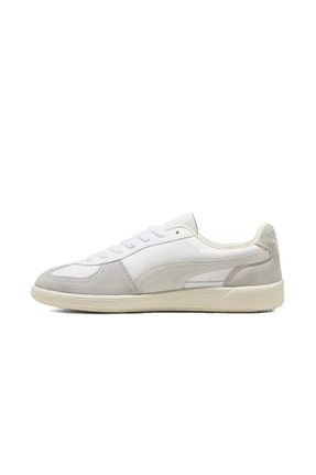 کفش اسنیکر سفید زنانه چرم اصل Puma - کد 823328419