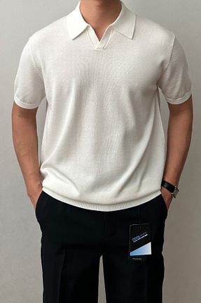 تیشرت سفید مردانه اسلیم فیت COOL TARZ - کد 810347669