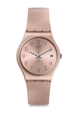 ساعت مچی صورتی زنانه 34 میلی متر Swatch - کد 382018459