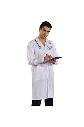 لباس ایمنی کار سفید ÇİZGİ MEDİKAL - کد 938172020