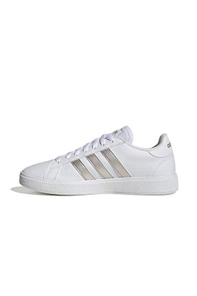 کفش اسنیکر سفید زنانه بند دار adidas - کد 753306320