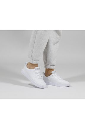 کفش اسنیکر سفید زنانه چرم اصل Puma - کد 814147949