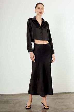 ست بالاتنه و پائین تنه مشکی زنانه پیراهن دامن ayşekadınboutique - کد 934277391