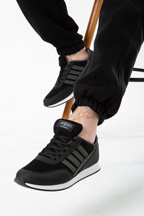 کفش اسنیکر مشکی زنانه بند دار YELEN SPORT - کد 938112393