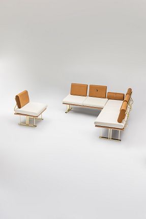 صندلی آشپزخانه نارنجی فلزی Rosse METAL FURNİTURE - کد 938218112