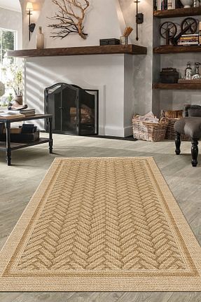 فرش آشپزخانه قهوه ای پلی استر MENTEŞ HOME - کد 938194673