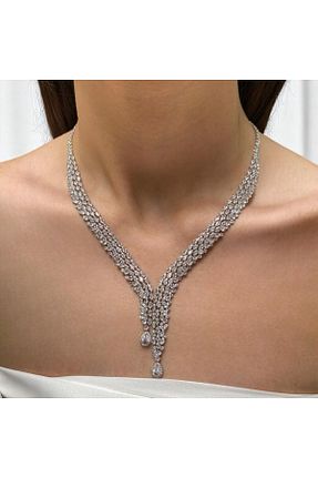 گردنبند استیل ( فولاد ) زنانه استیل (فولاد) SO GOOD - کد 938131039