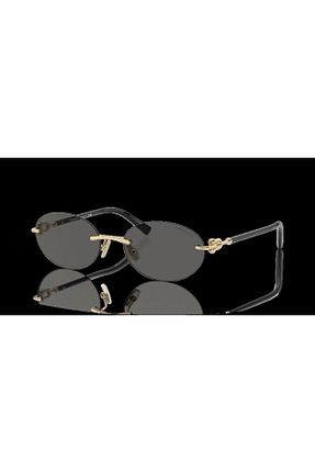 عینک آفتابی طلائی زنانه 56 Tiffany - کد 846443573