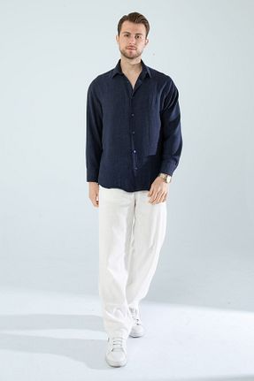 پیراهن مشکی مردانه گشاد YXC SPORTS - کد 940364331