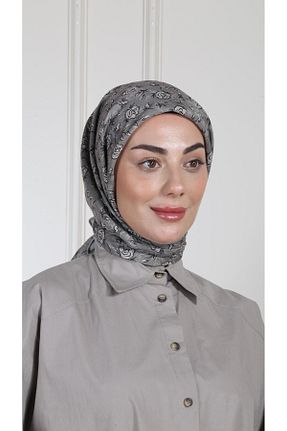 روسری بژ %100 پنبه locella - کد 938150757