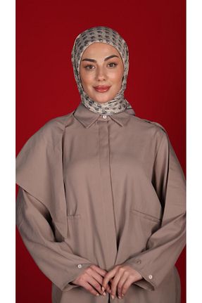 روسری بژ %100 پنبه locella - کد 938150825