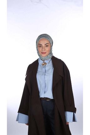 روسری بژ %100 پنبه locella - کد 938150410