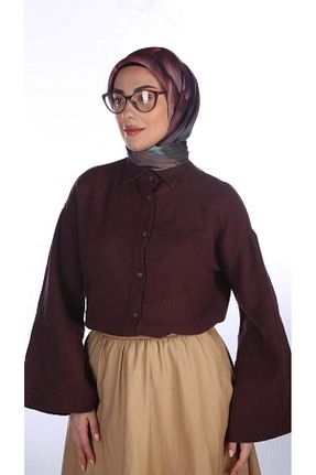 روسری بژ %100 پنبه locella - کد 938150760