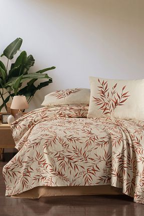 ست پیکه سایز بزرگ قهوه ای 240 x 260 Fabric Box - کد 928894386