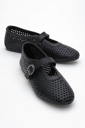 بابت مشکی زنانه چرم خالص luvishoes - کد 938168854