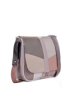 کیف پستچی رنگی زنانه چرم خالص fubileather - کد 938208800