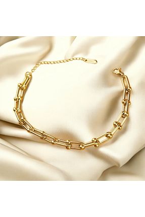 خلخال جواهر طلائی زنانه استیل (فولاد) lolajewelry - کد 835207159