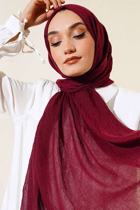 روسری زرشکی پنبه ای Tugchic Bags - کد 931809364