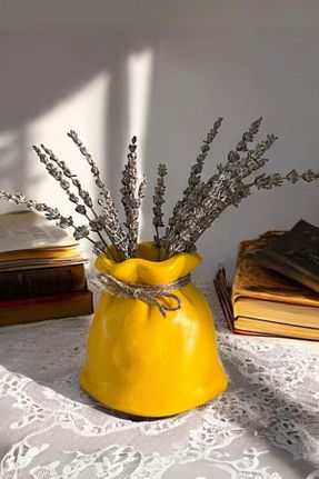 گلدان زرد ardesta - کد 936765702